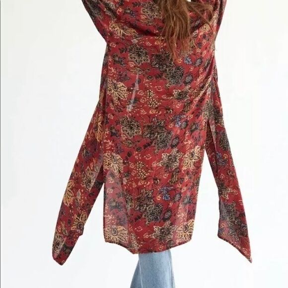 New Free People play It Cool Kimono Topper Size XLarge. New with tags - Picture 2 of 6
